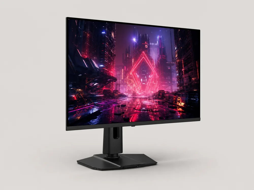 Visual editoriale di MSI MAG 271QPX QD-OLED