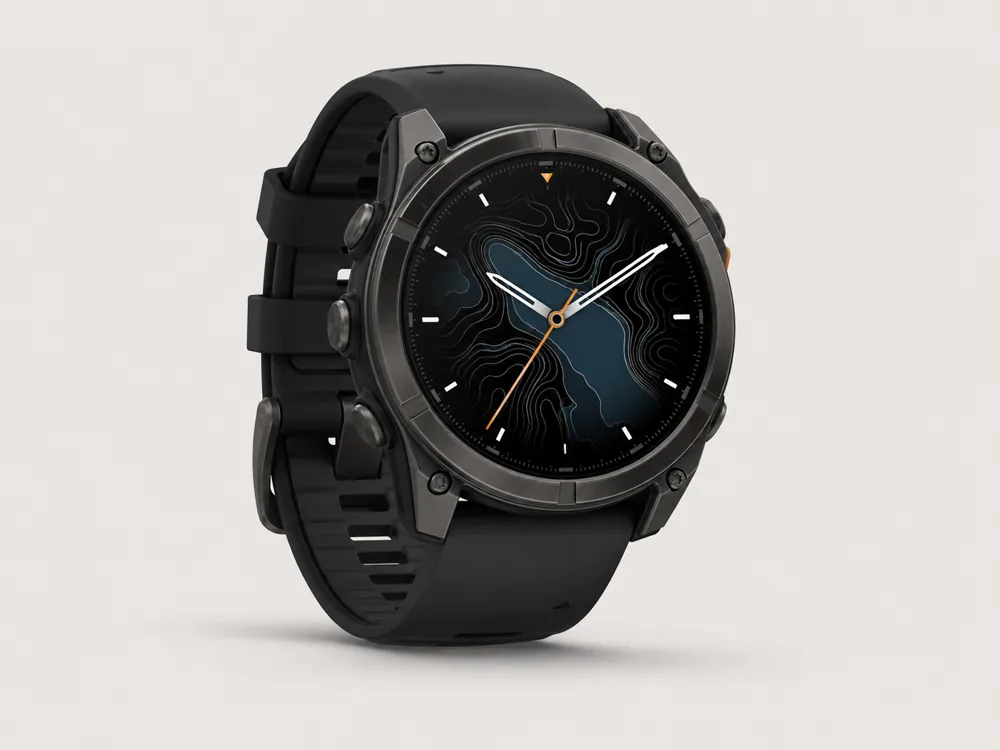 Visual editoriale di Garmin fēnix 8