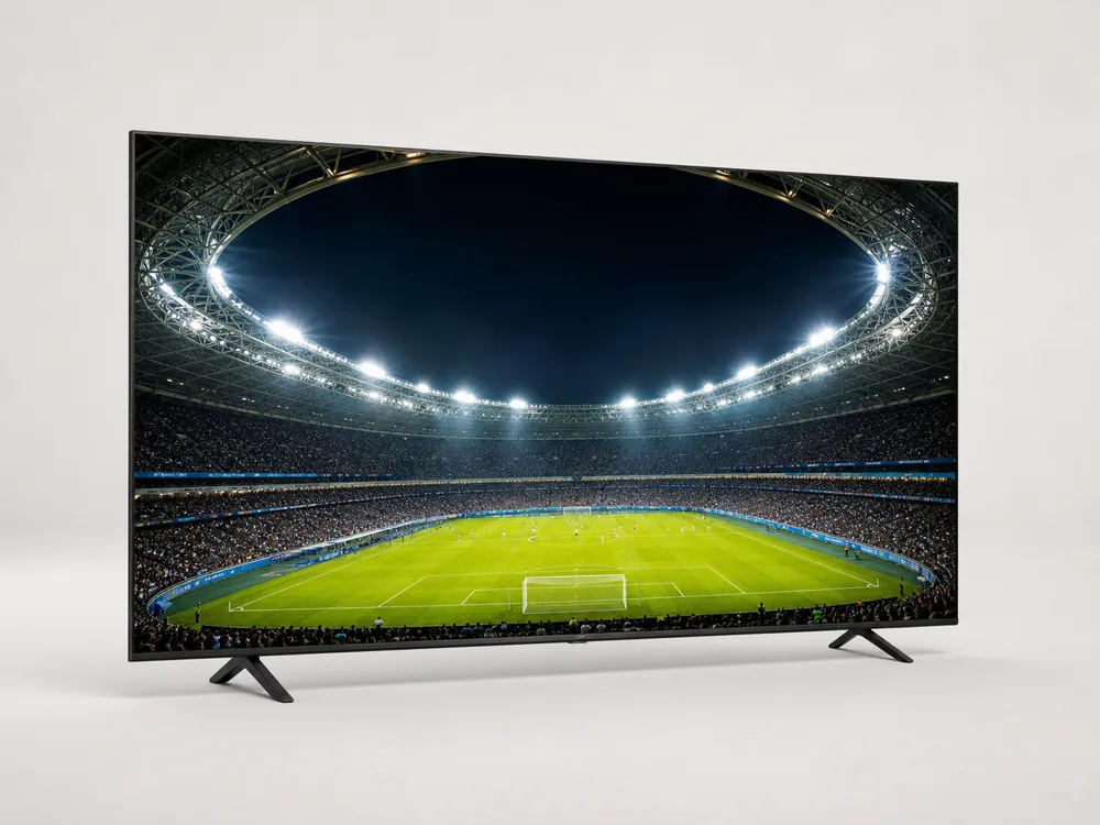 Visual editoriale di Hisense 100U7Q PRO