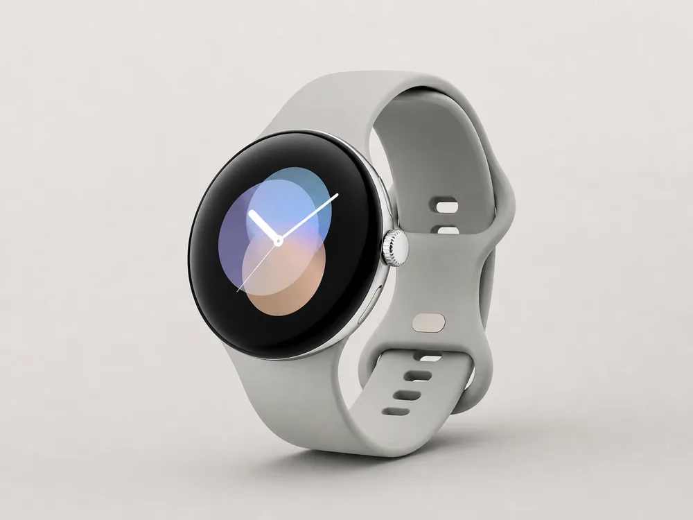 Visual editoriale di Google Pixel Watch 4