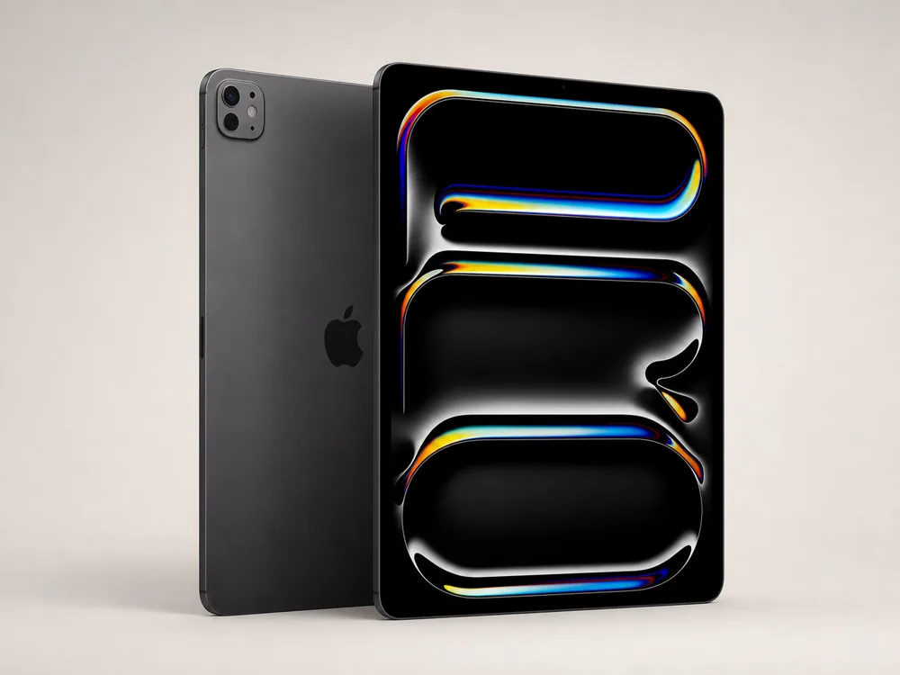Visual editoriale di Apple iPad Pro 13" M5