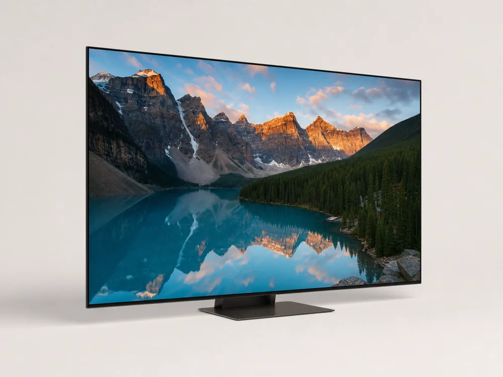Visual editoriale di Samsung OLED S95H 55"